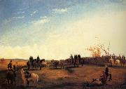 unknow artist Presentation of Charger Coquette to Colonel Mosby by the men of his Command,December 1864 France oil painting reproduction